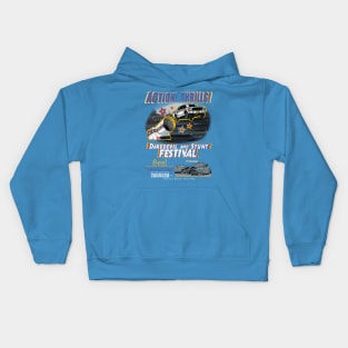 Stunt Show Flyer Kids Hoodie